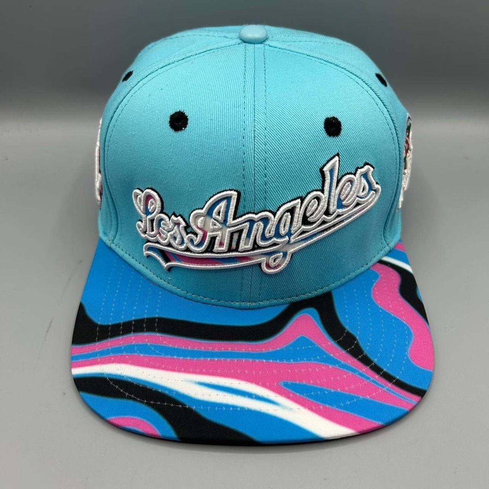 Los Angeles LA Dodgers Hat Men Blue Embroidered Pro Standard Snap Back Cap